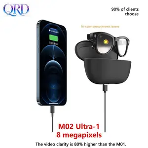 2026 Upgrade Smart Glasses, HD Photo Video Recording, Openai Notes, Touch Translation, Color-Changing Lenses, Bluetooth-compatible Calls Music