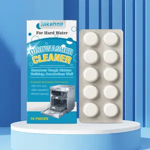 Dishwasher Cleaning Tablets, Oil Stain Remover Effervescent Tablets, Home Dishwasher Specific Cleaner, Ca Prop 65 Compliant