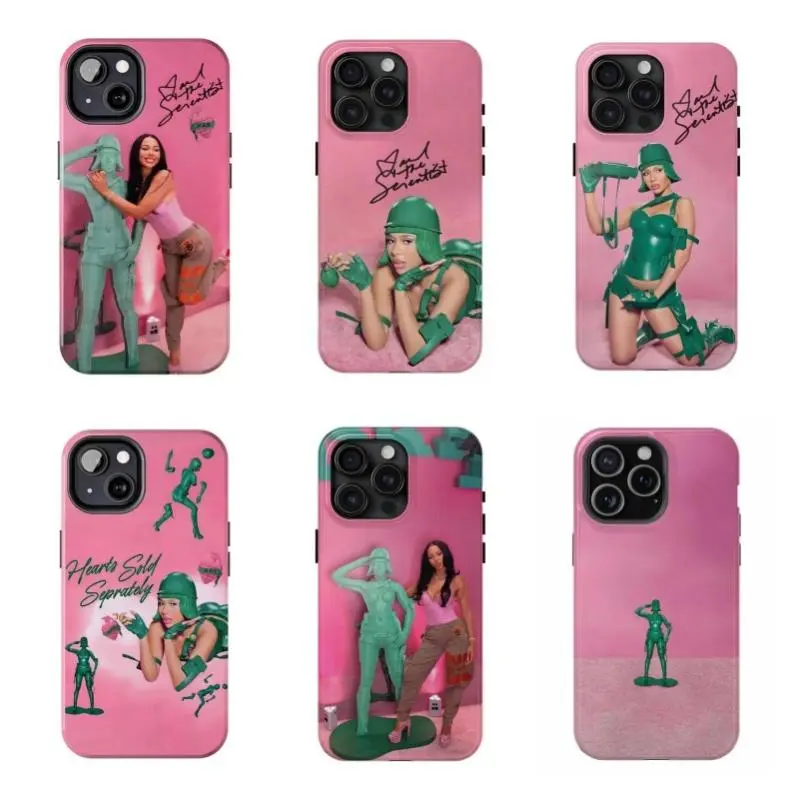 MariIIah the Scientist Hearts Sold Separately New Album,for iPhone 17 Pro Max 16 15 14 13 12 11 8 7 for Samsung Series,Tough phone case, give family and friends Halloween gifts Protective Cover Protection Casing