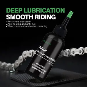 Dry Chain Lube Teflon Bike Oil Waterproof Long Lasting for Bicycle & Motorcycle Outdoor Cycling Accessories