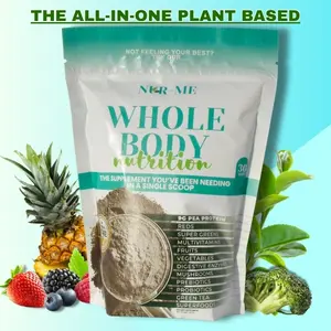 NUR-ME Whole Body Nutrition Superfood Supplement with Essential Aminos Antioxidant Complex Vitamin Plant-Based Formula for Immune Health & Fitness - Healthcare