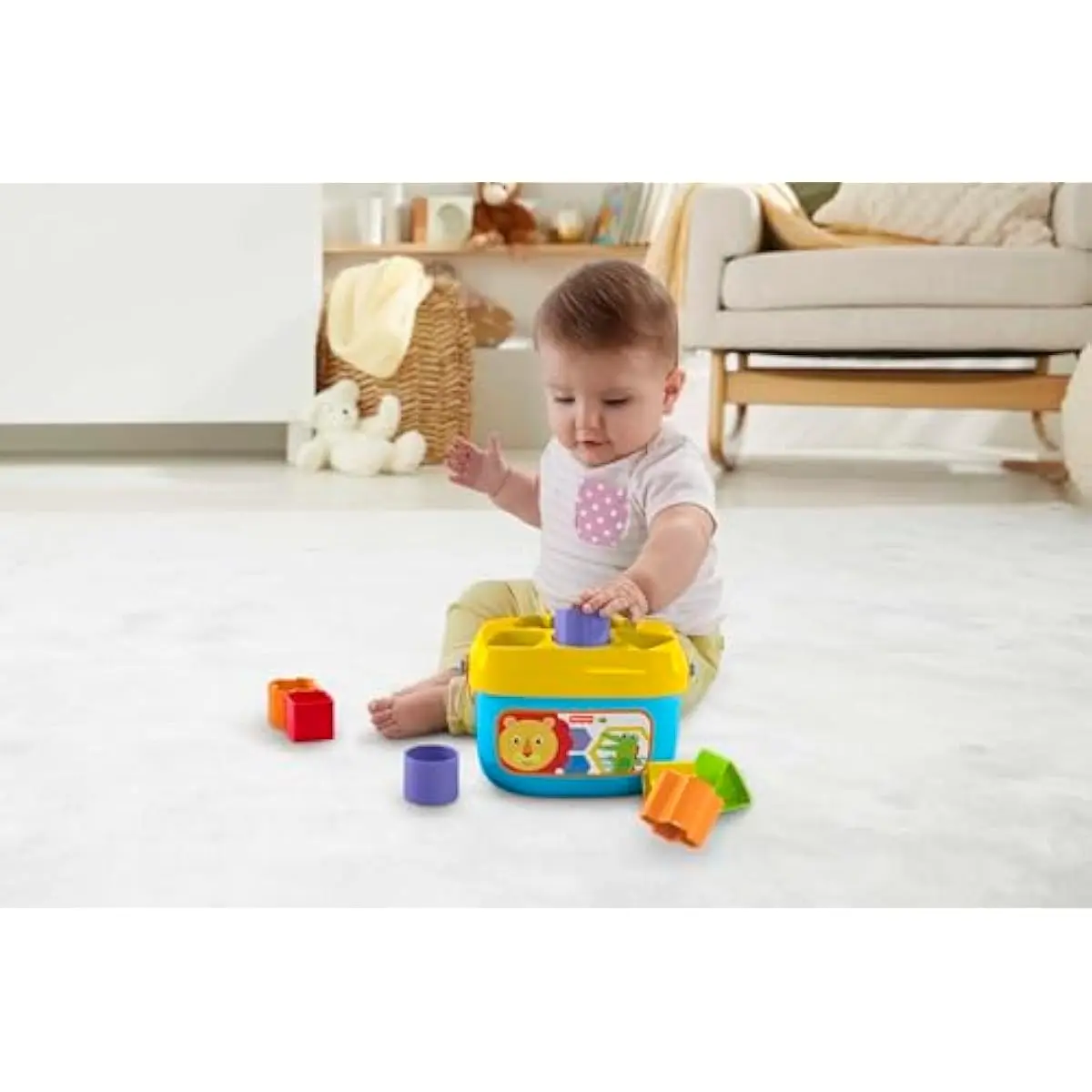 Summer Gift Stacking Toy Baby's First Blocks Set of 10 Shapes for Sorting  Play for Infants Ages 6+ Months - TikTok Shop