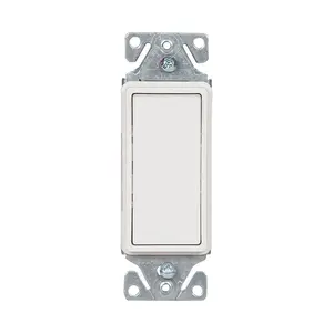 Eaton 7501W 15A 120/277V Standard Grade Residential Decorator Wall Light Switch