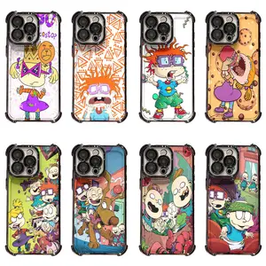 Rugrats Classic Cartoon Phone Case | All Characters Art Cover For iPhone 11-17 & Samsung S23-S26 Ultra