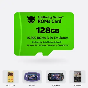 【Superb Games Cards】128GB Exclusively Compatible with Anbernic : RG34XXSP/RG34XX/RG40XXH/RG40XXV  Ready to Play