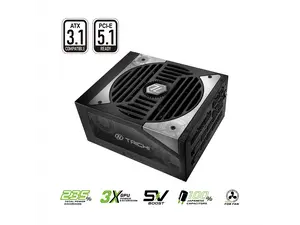 ASRock Taichi TC-1650T 1650W 80 PLUS TITANIUM & Cybenetics TITANIUM Full Modular Power Supply, ATX3.1 & PCIe5.1 Ready with Dual Color 12V-2x6 Cables(2pcs), 10 Years Warranty