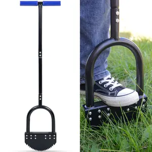 CKLT Edger for Garden bed, Landscaping, Border Edger with Wide Footplate, Portable Garden Tools for Weed Removal, Flowerbed, Sidewalk, Turf, Trenches