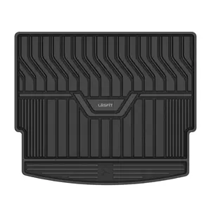 LASFIT Trunk Mat for Nissan Rogue 2023 2022 2021, All Weather TPE Cargo Liner Custom Fit Cargo Mat, Black