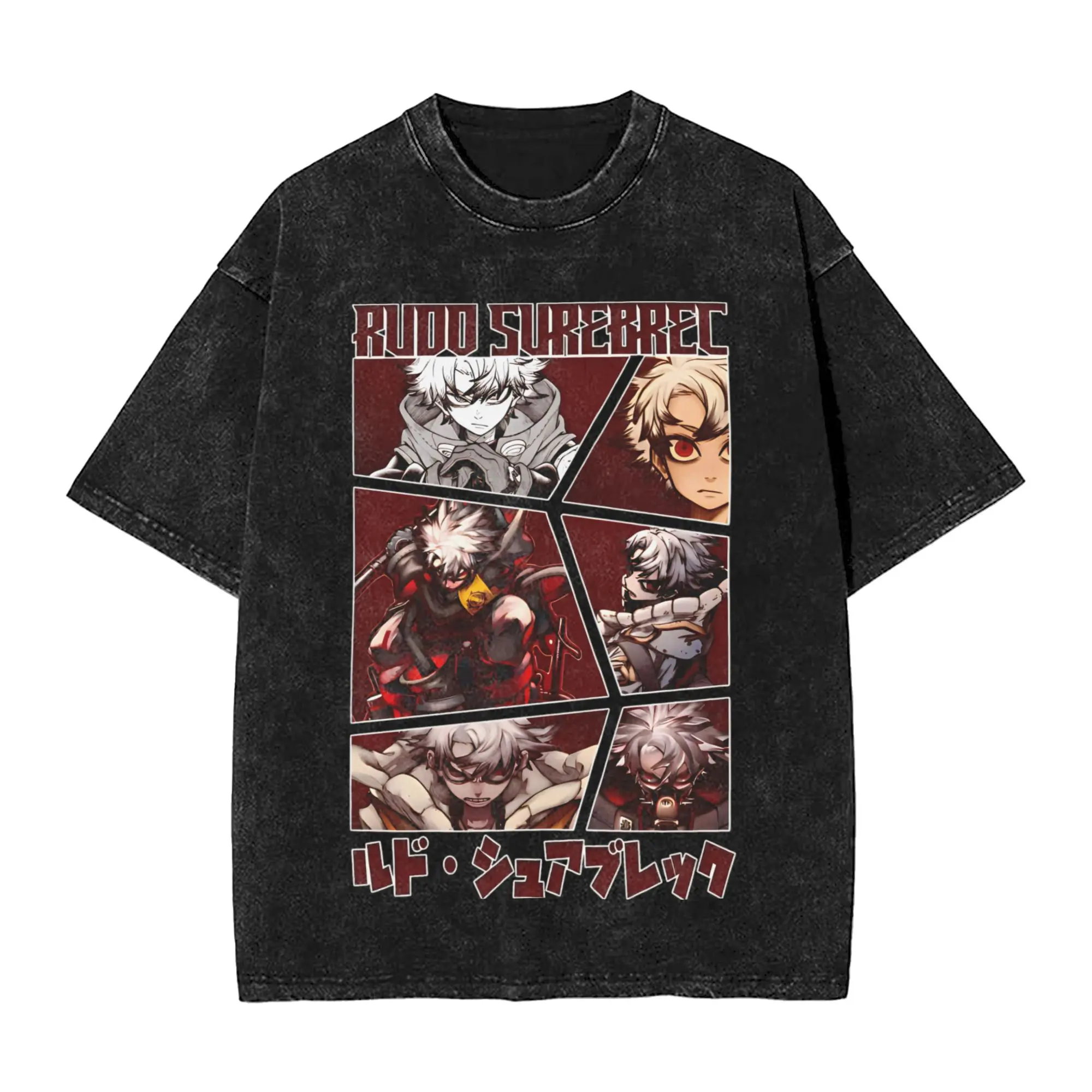 valentine shirts Anime Washed T Shirt Streetwear Hip Hop 14Vintage T-Shirt  Tees for Men Women Cotton Oversize Summer Round Neck Casual