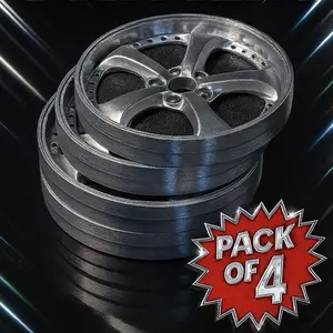 4 pack V2 VSKF STYLE COASTER PACK (4 Pack) Tableware Lightweight Plastic