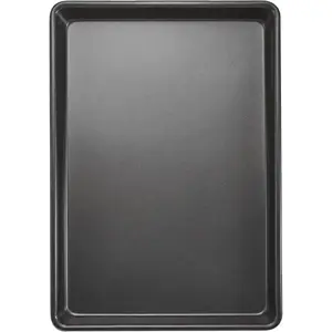 Large Non-Stick Carbon Steel Baking Tray, Easy Clean, Rectangular Cake Bread Cookie Pan Set, Commercial Home Use