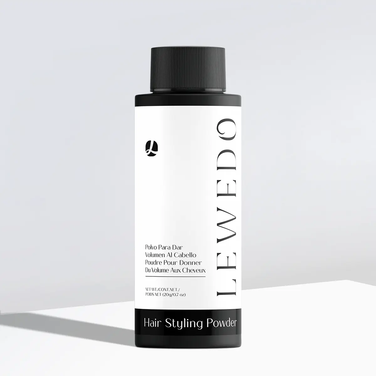 LEWEDO Unisex Strong Hold Volumizing Hair Powder 20g - Fix Flat Hair & Oil Control, Fluffy Hairstyle Creation, All-Day Waterproof Sweatproof, Easy Rinse, Natural Non-Irritating Formula