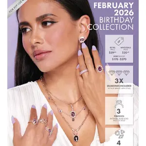 February 2026 birthday collection earrings