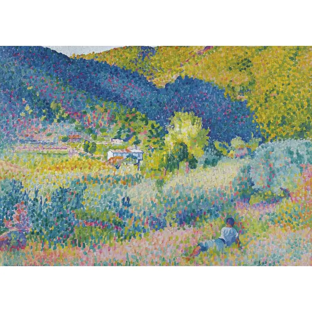 Paysage De La Chaine Des Maures by Edmond Cross