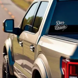 Dios Por Delante Car Vinyl Decal