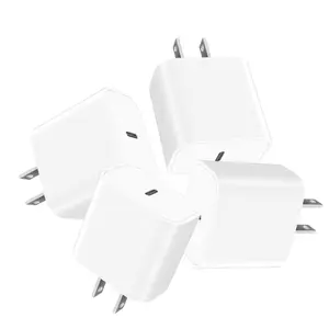 CHENYUNN.US 4-Pack PD20W Fast Charging Head, Portable USB C Fast Charging Adapter,Protable Charger for iPhone 16 15 14 13 Plus Pro Max,iPads,AirPods,Galaxy Phone  Cellphone Smartphone Electronic Digital