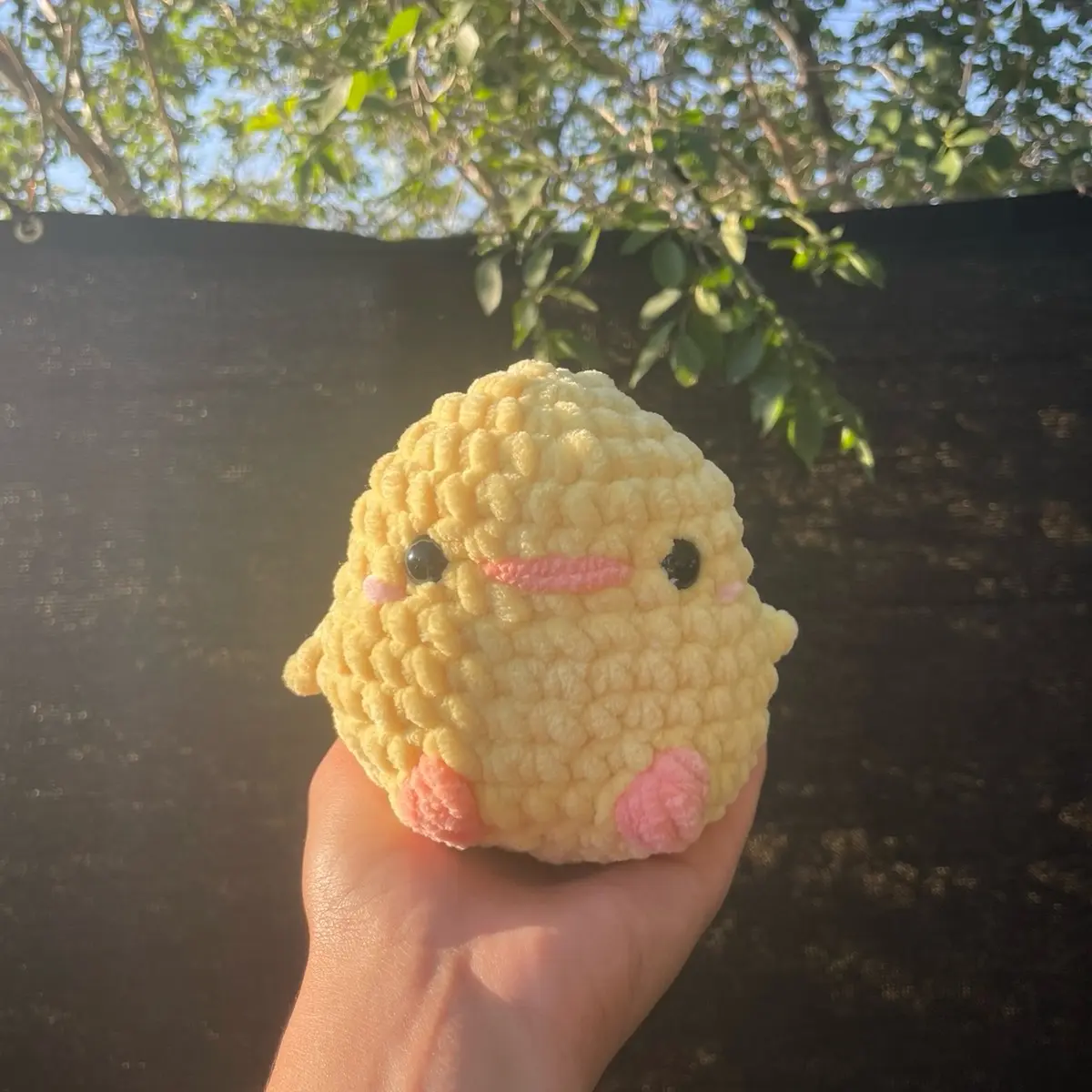 Crochet Chick Plush