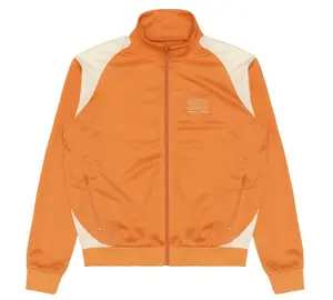 Sinclair Global Tech Logo Track Jacket Rust