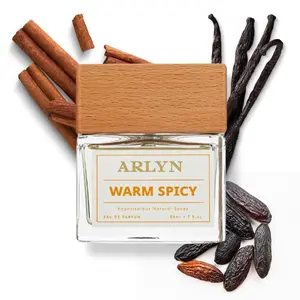 Warm Spicy, Arlyn, Unisex Perfume, Eau de Parfum, Cinnamon-Oak-Sandalwood, Long-Lasting, Vegan, Cruelty Free, Made In USA - 50 ml | 1.7 Oz