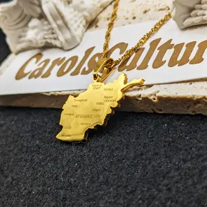 Afghanistan Necklaces, Gift, Pride, Jewelry, Flag