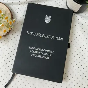 2026 The Successful Man Journal A5 Notebook for Daily Goal Setting Accountability Planner Self Mastery Discipline Personal Growth Bible Study Supplies Electric Erasers for Men Focused on Success