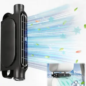 2026 Portable USB Car Seat Fan, Quiet Clip-on Cooling Fan for Back Seat/Neck/Headrest, Fits All Cars, Vans, RVs, Trucks - Travel & Teacher Supplies