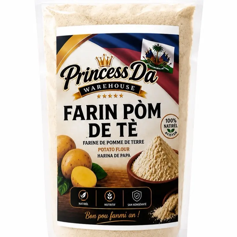 Flour potatoes
