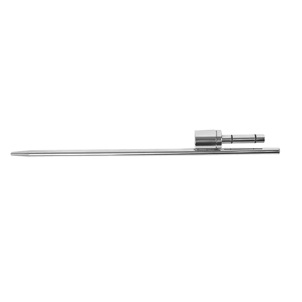 Heavy Duty Ground Spike for Feather Flag Pole, Universal Steel Flag Pole Base with Chrome Plating, 20-inch Outdoor Metal Stake for Advertising Flags & Yard Signs, Rust Resistant Stable Support for Swooper Flag, 1PC