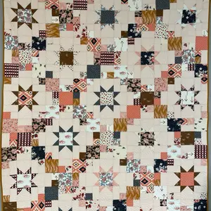 QUILT KIT FOR THE BRIGHTLY PATTERN BY CLUCK CLUCK SEW WITH A VERY MODERN TWIST