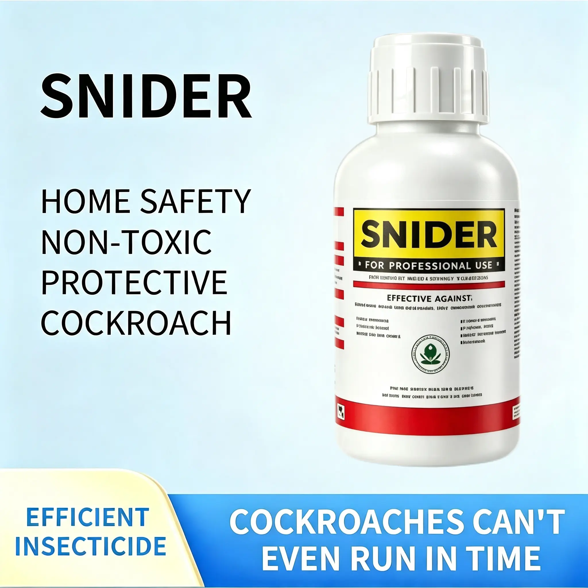 Natural Predators of Cockroaches – Specially Formulated for Hot Summers – Indoor & Outdoor Protection and Elimination control Non-Toxic Roach Killer Liquid Multi Use Home Pest Repellent Multi-Species Bait