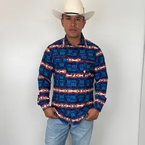 De Rancho TEK Royal Rodeo Long Sleeve Button Down Shirt