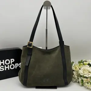 Pre-owned Loewe As Shown Shoulder Bags Suede Leather Shoulder Bag RS3065711