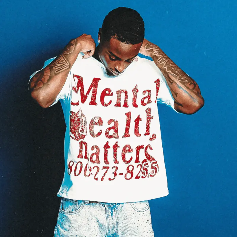 Mental Health Matters Tee - Red