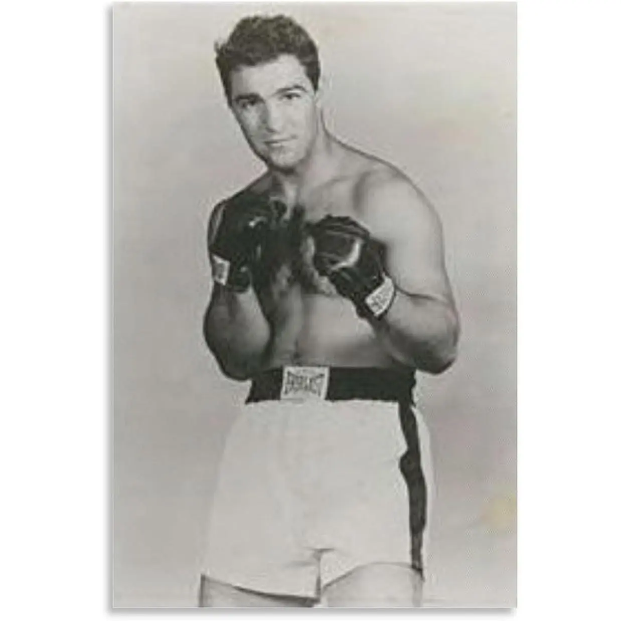 Rocky Marciano Boxing Poster (4) Canvas Wall Art Prints Poster Gifts Photo Picture Painting Posters Room Decor Home Decorative