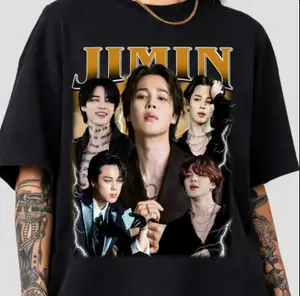 2026 Hot Limited Jimin KPop Tshirt, Vintage Unisex Shirt, Gift for Fan
