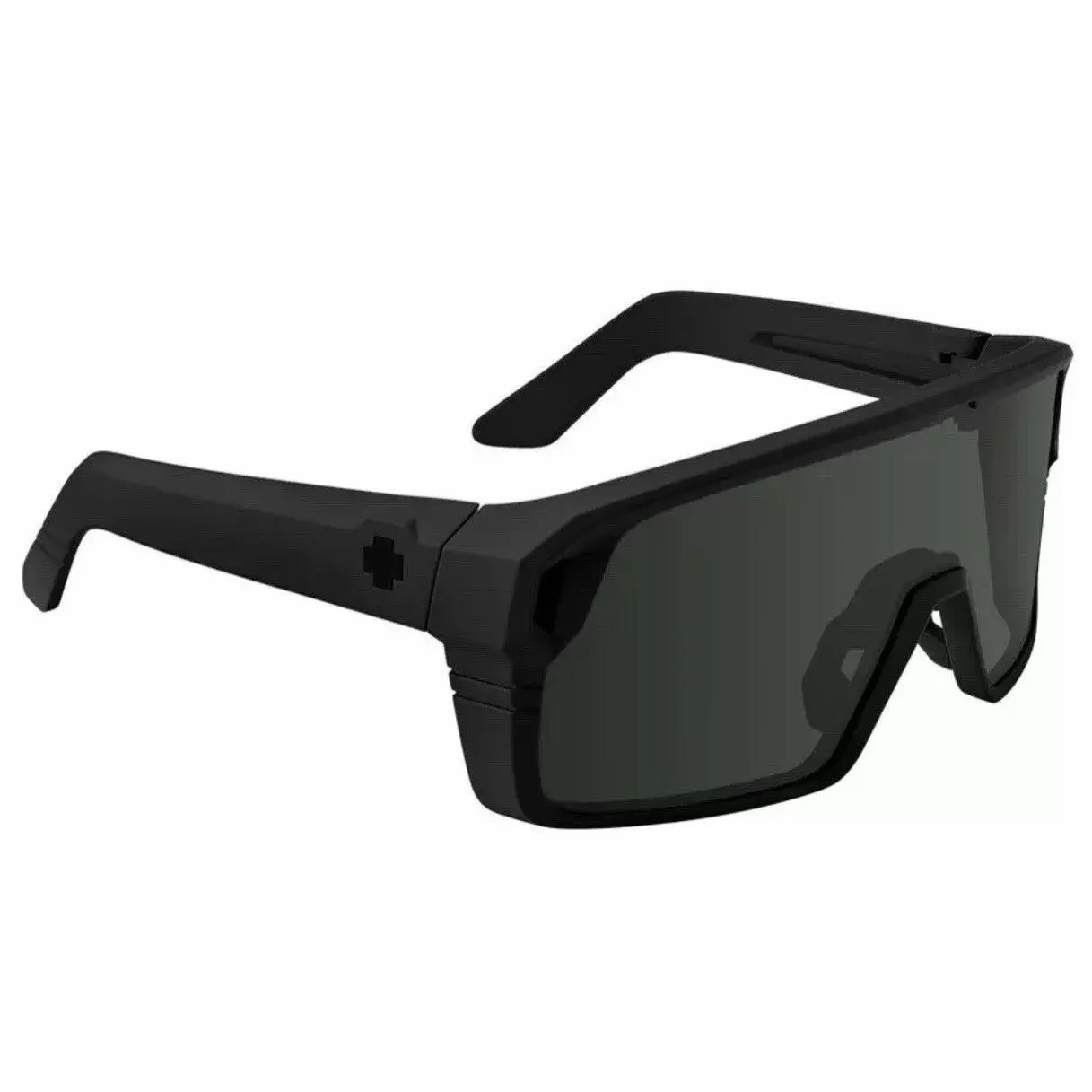 Spy Optic MONOLITH Sunglasses - Mt Black / Happy Black POLAR Spectra Mirror NEW