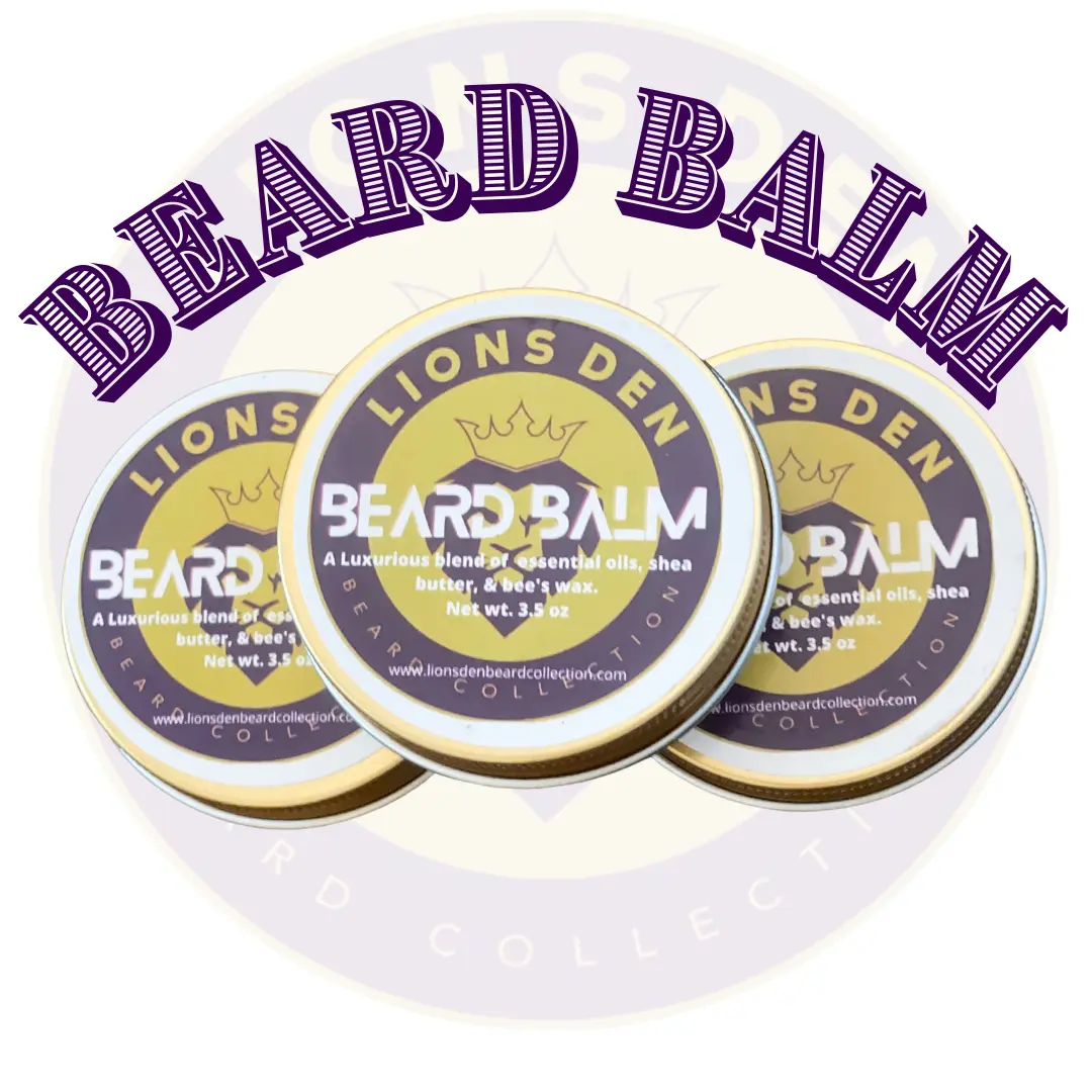 Lions Den Beard Collection  All Natural Organic Vegan Friendly Beard Balm