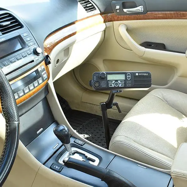 Low Vibration Seat Rail Mount For Remote Heads