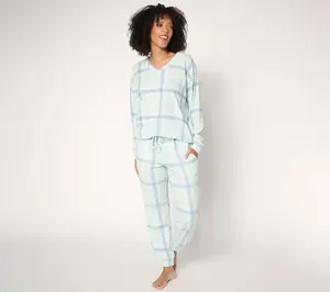 Berkshire Homewear Printed Hacci Jogger Lounge Set