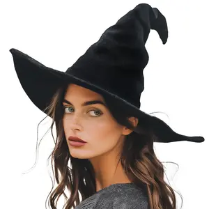 Witch Hat, Wizard Hat Cosplay Accessories for Halloween Costume Party Christmas Masquerade Carnivals