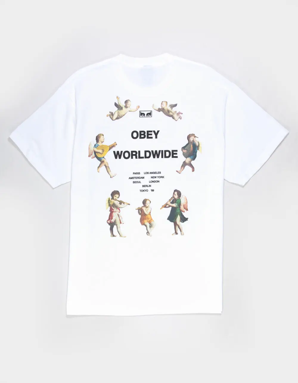 OBEY Angels Above Mens Boxy Tee