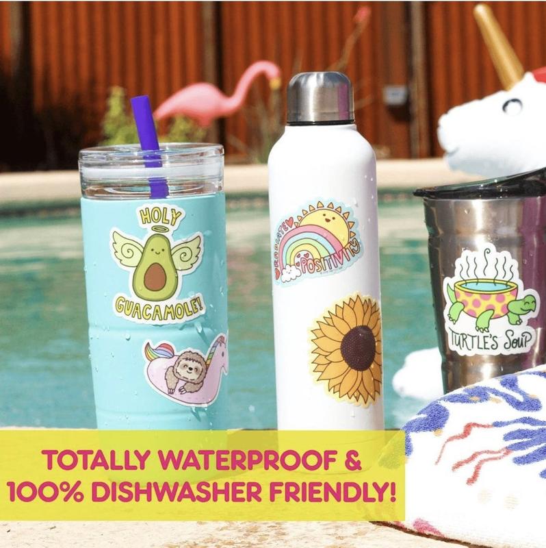 "Here For The Boos" Ghost Vinyl Sticker (Turtle's Soup)