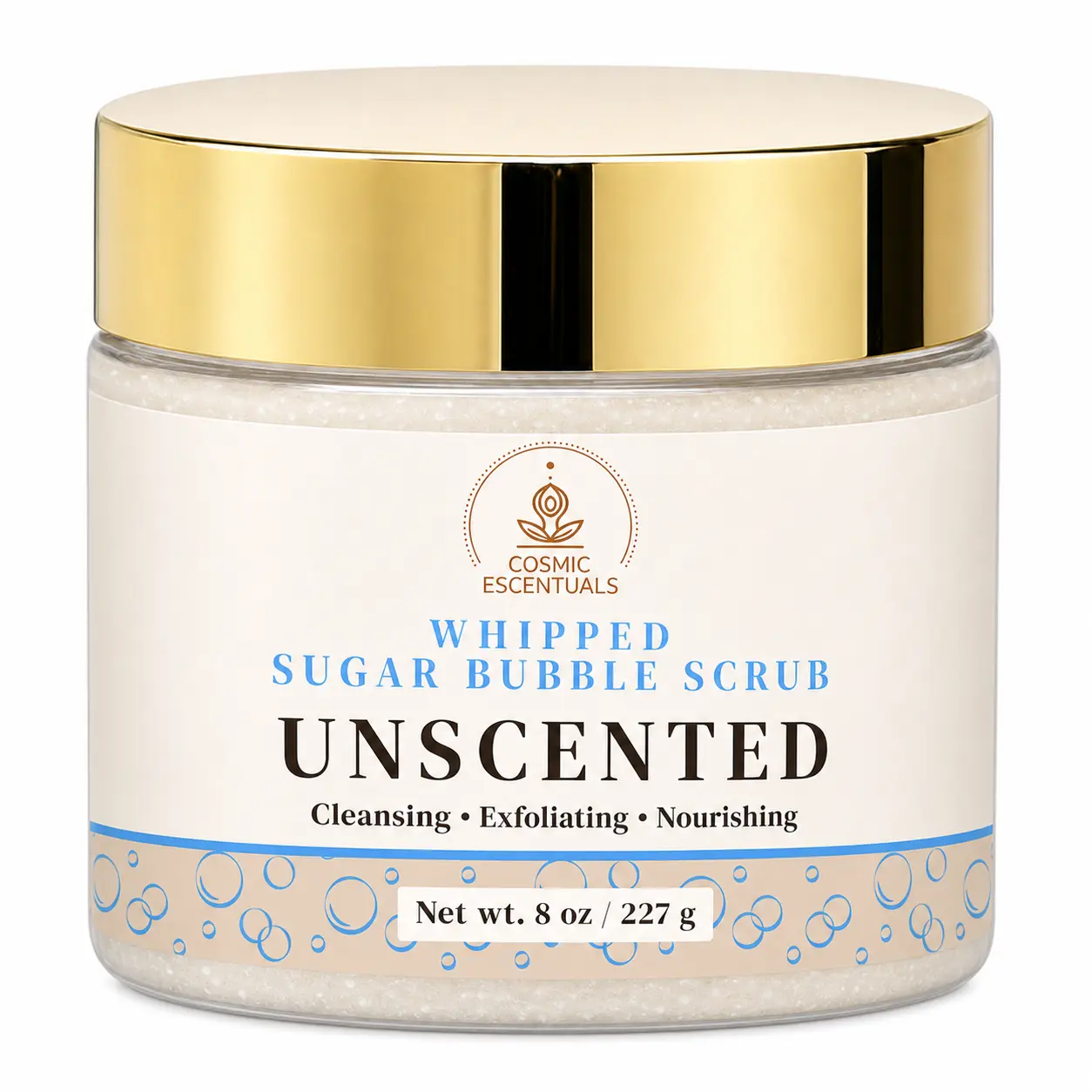 Unscented Foaming Sugar Scrub