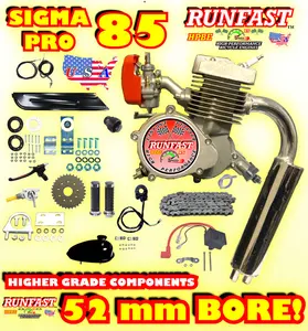 RUNFAST TM 2-STROKE 2-STROKE MOTORIZED BIKE SIGMA PRO-85 ENGINE ONLY