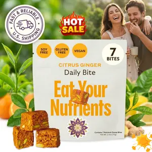 All-in-One Daily Nutrition Bites – Zinc, Vitamin D, B-Complex, Turmeric & Prebiotics