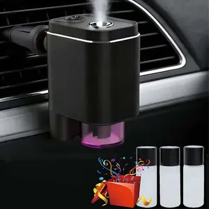 Smart Car Air Freshener, Diffuser Freshener with Adjustable Modes, Essential Oil Mist Humidifier, Car Aromatherapy Diffuser, Car Aromatherapy Machine, Perfect Gift for Family and Friends, Car Accessories