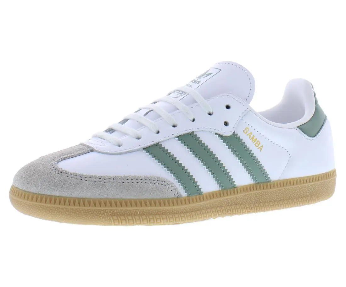Adidas Samba GS Kids/Junior Classic Casual Trendy Trainers - Low-Top Sporty Chic Modern Kid's Sneakers, Round Toe Footwear for Sports & Outdoor Activities