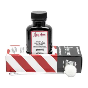 Angelus Acrylic Sole and Heel Enamel - Black or Brown (3 oz)