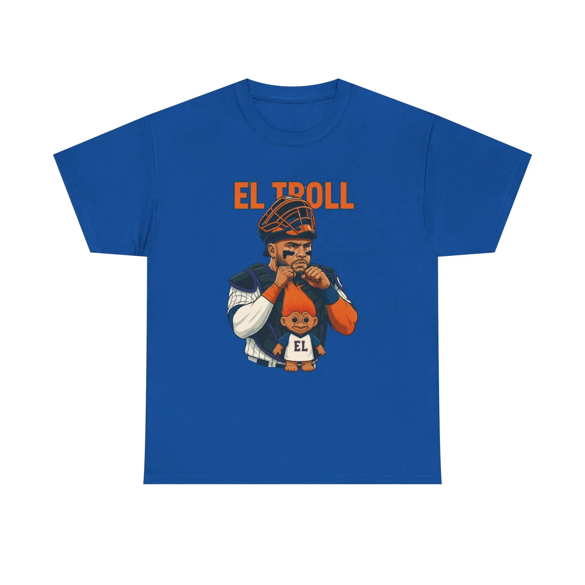 Alvarez El Troll Graphic Tee, T-Shirt for Baseball Fans, Unique Casual Wear, Mets Fan Gear, Baseball Apparel