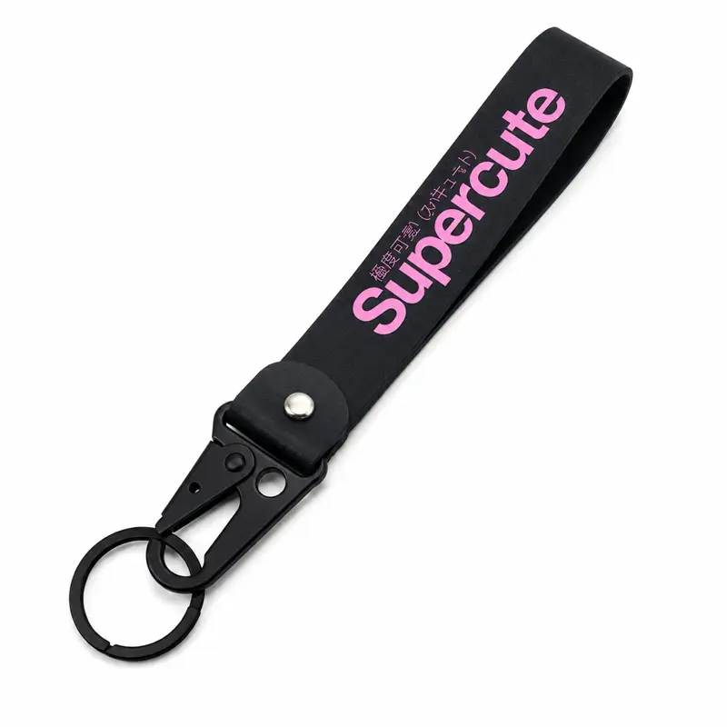 Super Cute Kawaii JDM Pink Wristlet Keychain